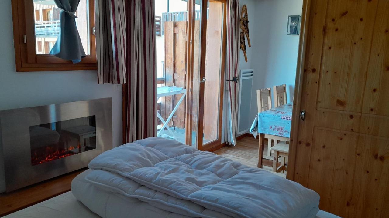 Chaleureux Appartement Au Coeur Des Orres 1800, Menage Compris Les Orres Exterior photo